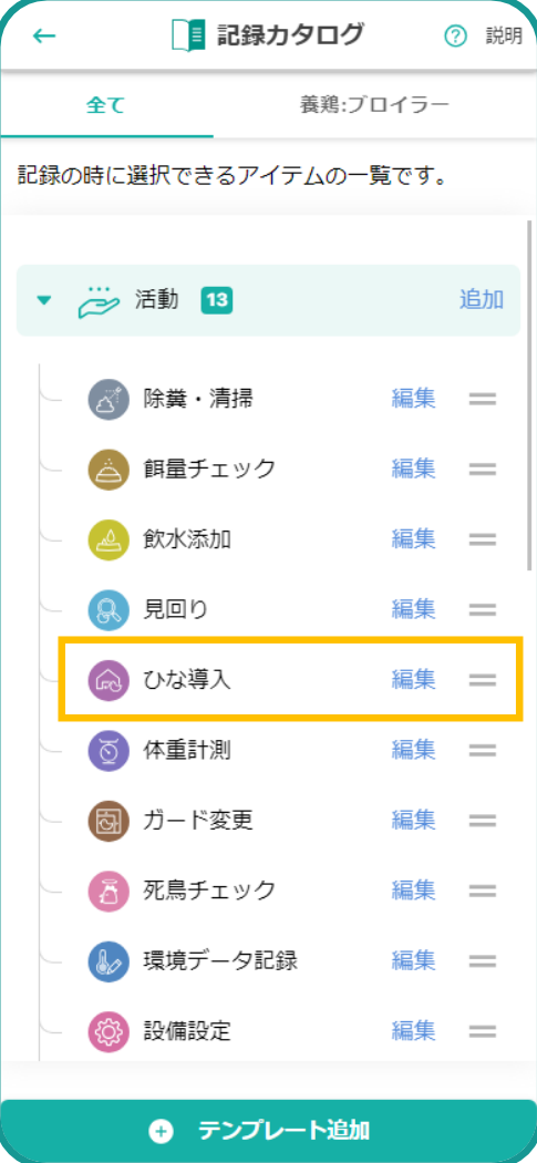並び替え結果
