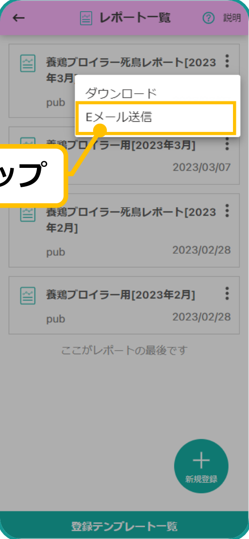 アドレス入力